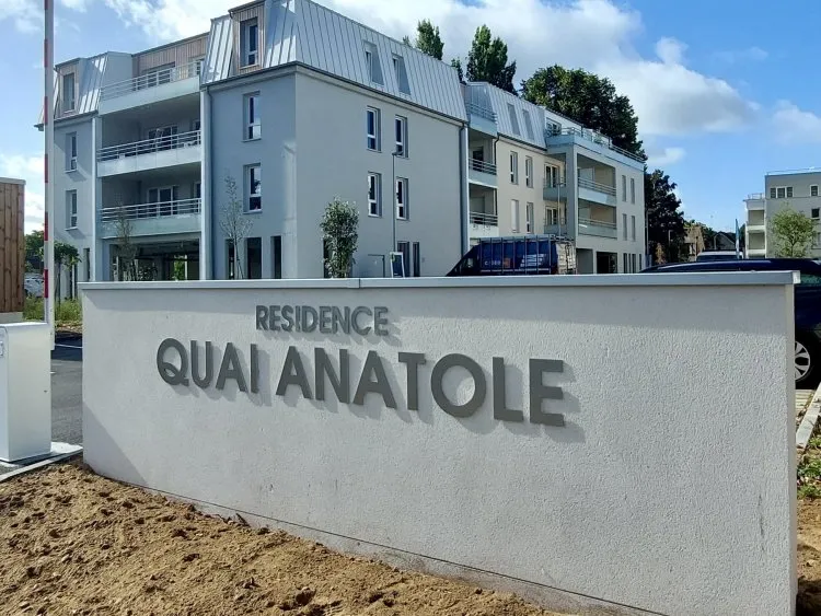 Quai Anatole à Vernon : livraison d'un projet pilote de logements durables et configurables