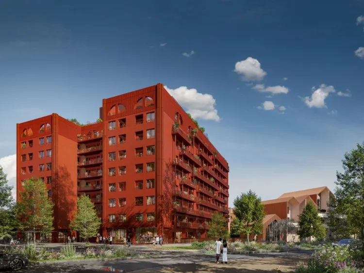 Hôpital Louise Michel : lancement des travaux de la résidence Néo à Évry-Courcouronnes