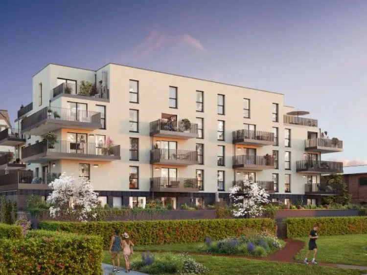 Montigny-lès-Metz : un programme immobilier neuf au cœur de l'écoquartier Lizé, signé Demathieu Bard Immobilier