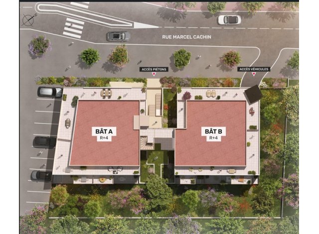 Le Clos de la Verrerie programme neuf Givors