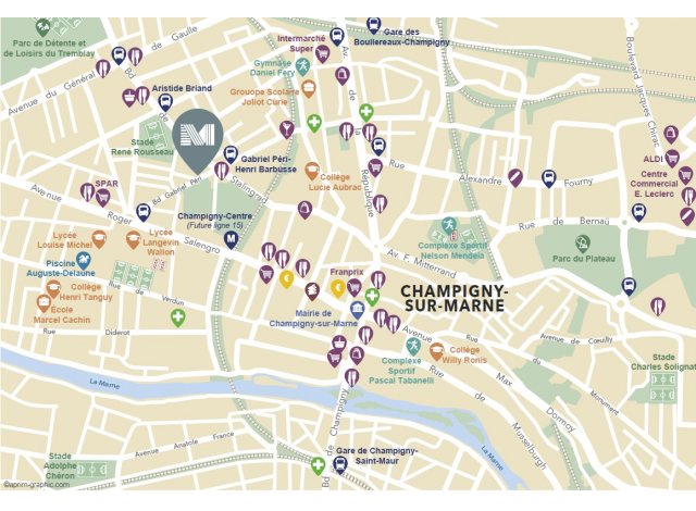 Le Clos 86 Immobilier neuf Champigny-sur-Marne