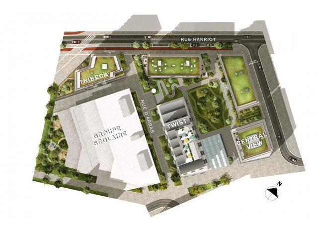 West Village - Tribeca programme neuf Nanterre