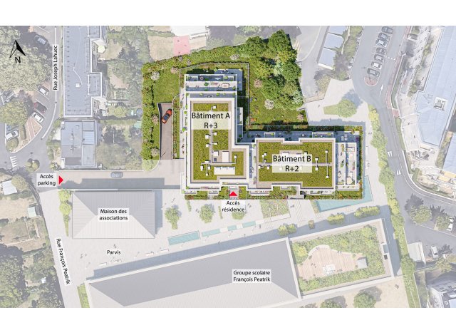 Les Jardins d'Althéa programme neuf Le Plessis Robinson