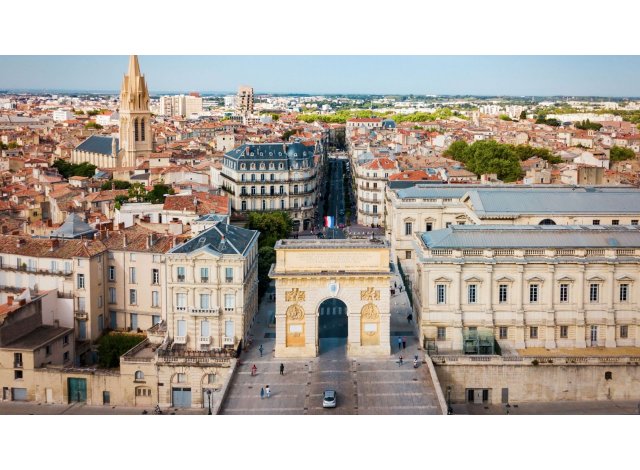 Patio Alba BRS Immobilier neuf Montpellier