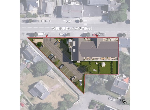 Logement neuf Vannes : Liberty - Tva 5.5%