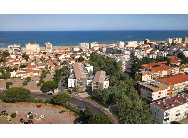 Logement neuf Canet-en-Roussillon : Le Miami Appartement Rooftop