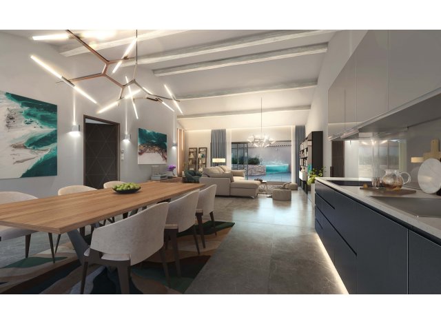 Le Miami Appartement Rooftop Immobilier neuf Canet-en-Roussillon