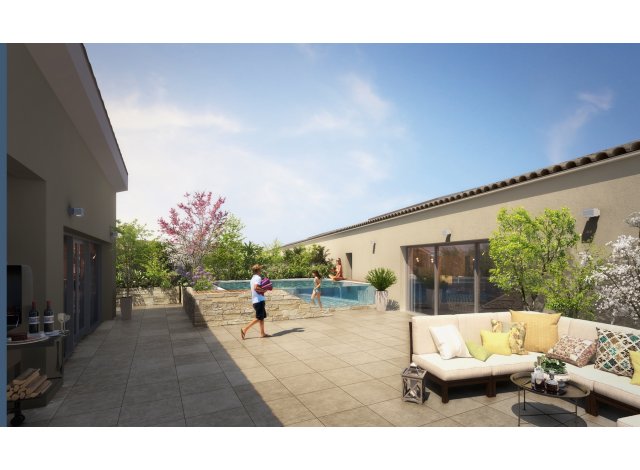 Immobilier neuf Canet-en-Roussillon : Le Miami Appartement Rooftop