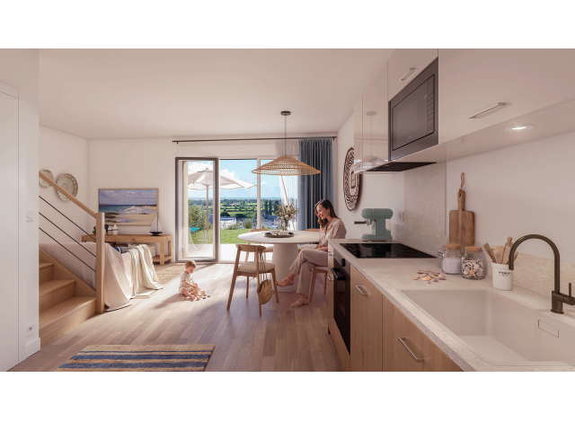 Logement neuf Saint-Georges-de-la-Rivière : Les Balcons de Saint Georges