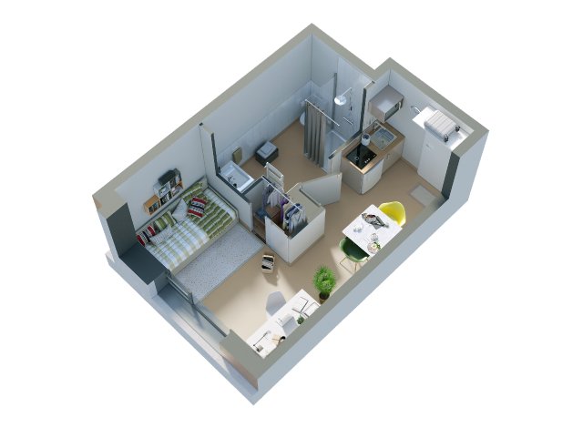 Logement neuf Strasbourg : Student Factory Strasbourg Neudorf